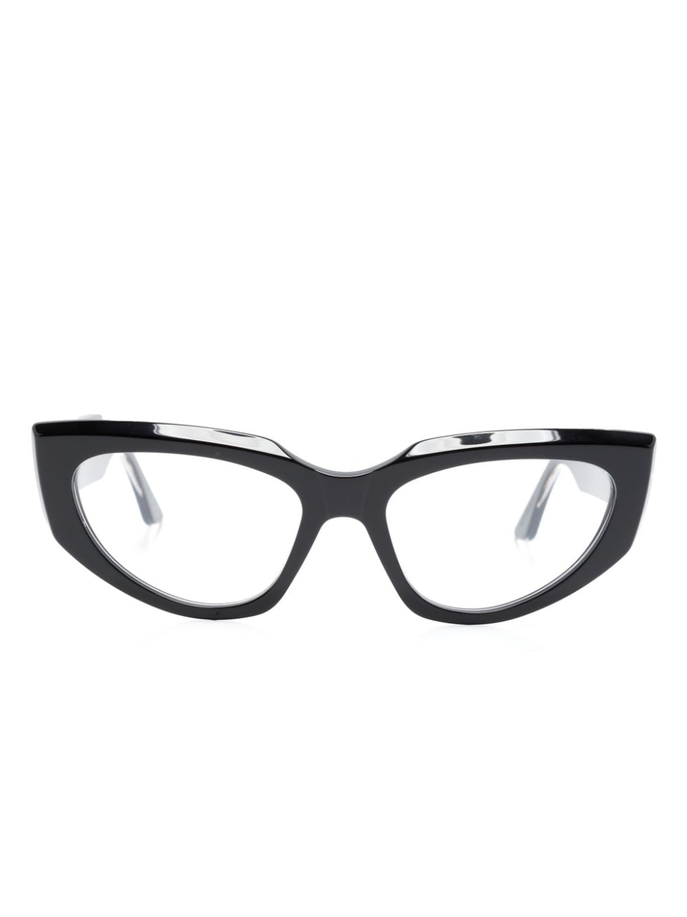 Marni Eyewear Tahat cat-eye frame glasses - Black von Marni Eyewear