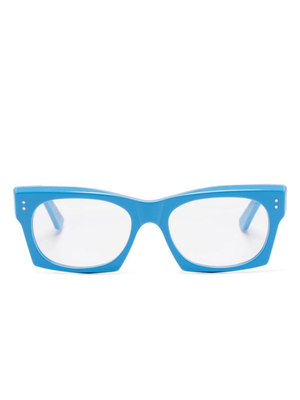 Marni Eyewear rectangle-frame glasses - Blue von Marni Eyewear