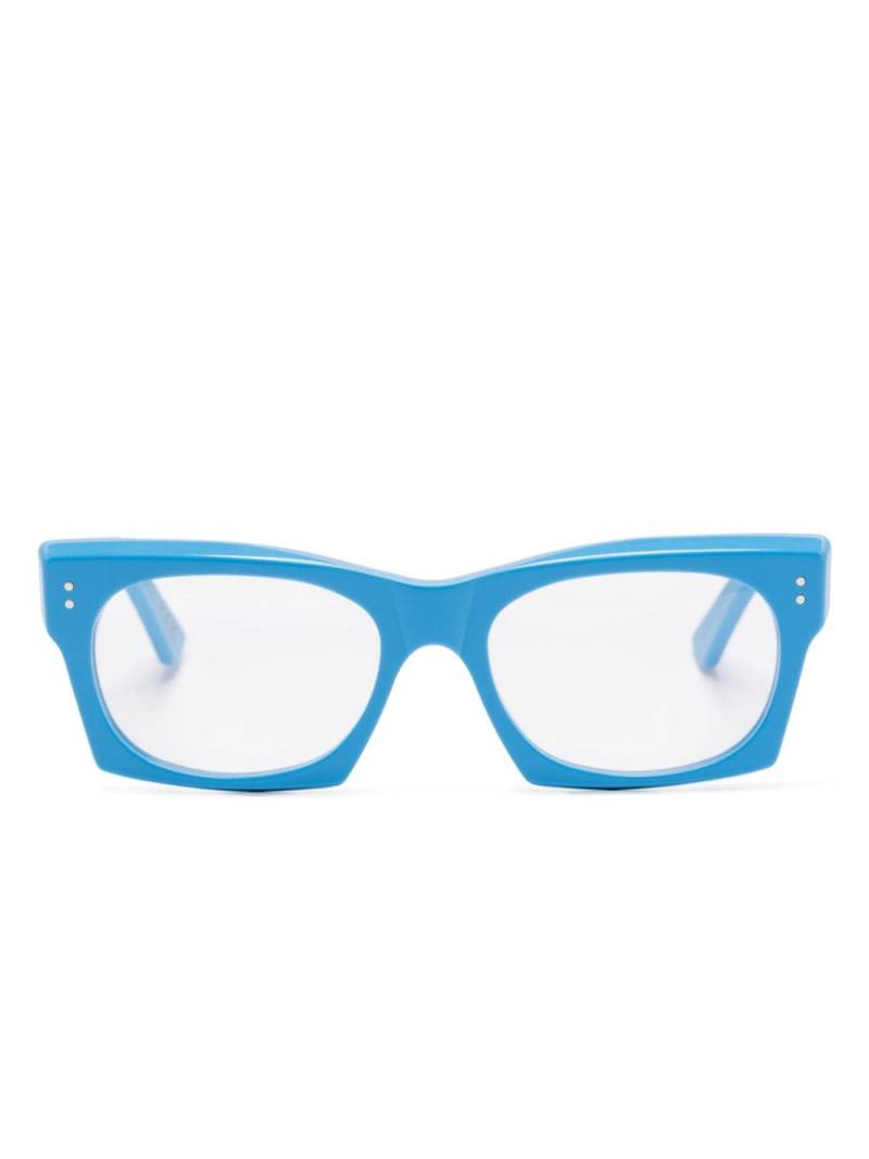 Marni Eyewear rectangle-frame glasses - Blue von Marni Eyewear