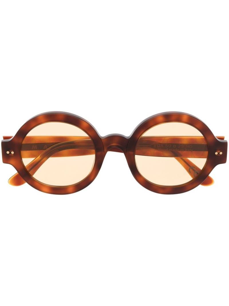 Marni Eyewear x RSF Nakagin Tower tinted sunglasses - Brown von Marni Eyewear