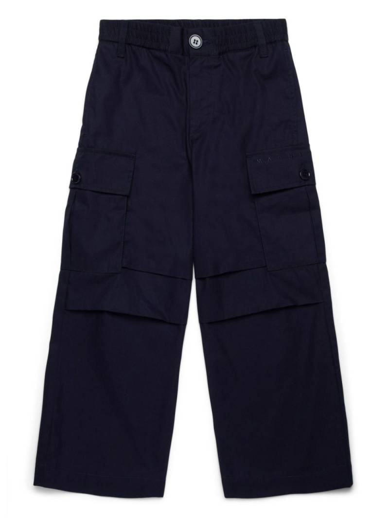 Marni Kids cargo trousers - Black von Marni Kids