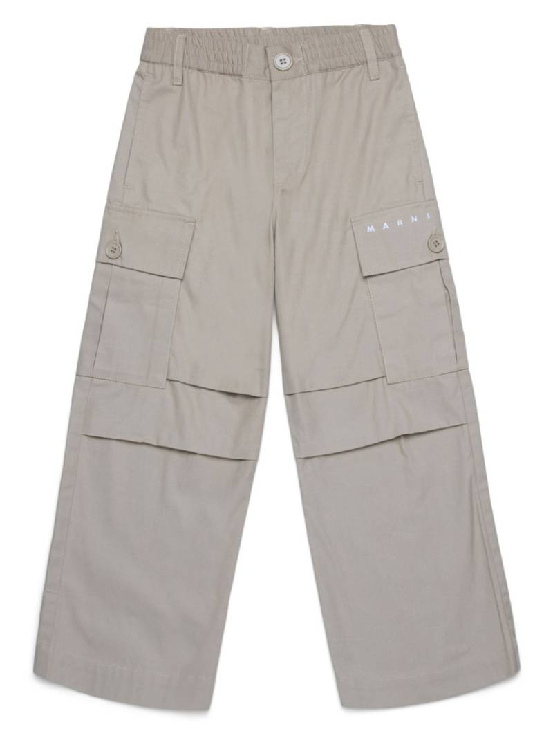 Marni Kids cargo trousers - Neutrals von Marni Kids