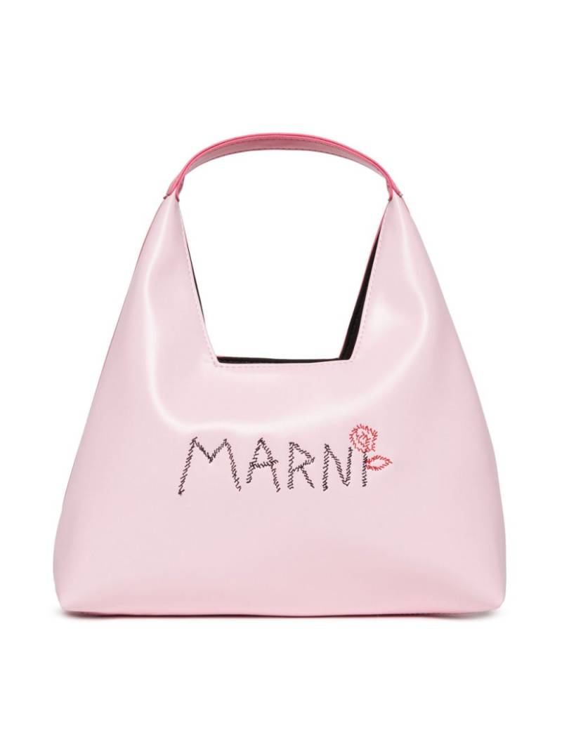 Marni Kids colourblock shoulder bag - Pink von Marni Kids