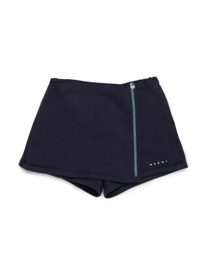 Marni Kids cotton skort - Blue von Marni Kids