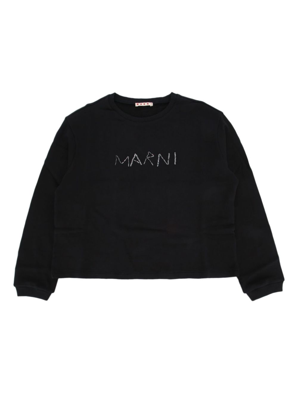 Marni Kids cotton sweatshirt - Black von Marni Kids