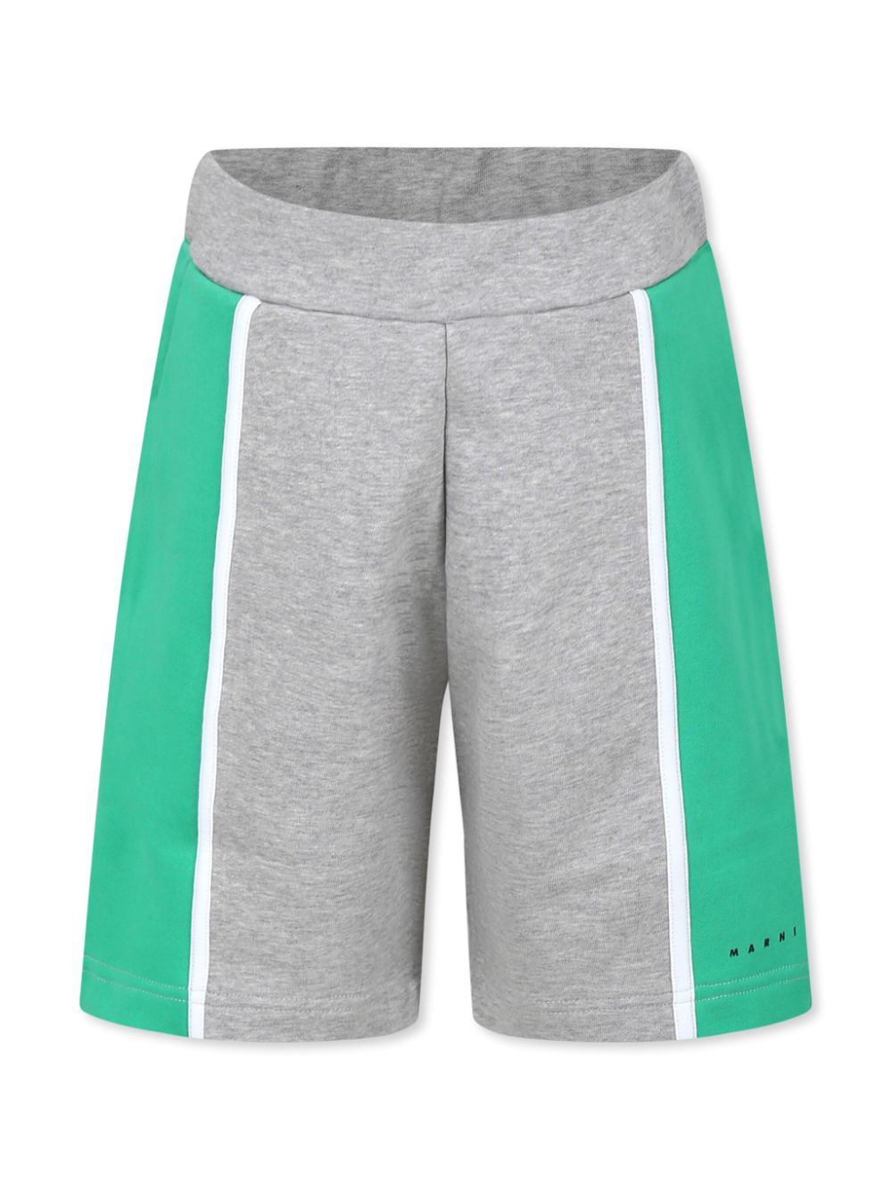 Marni Kids cotton track shorts - Grey von Marni Kids