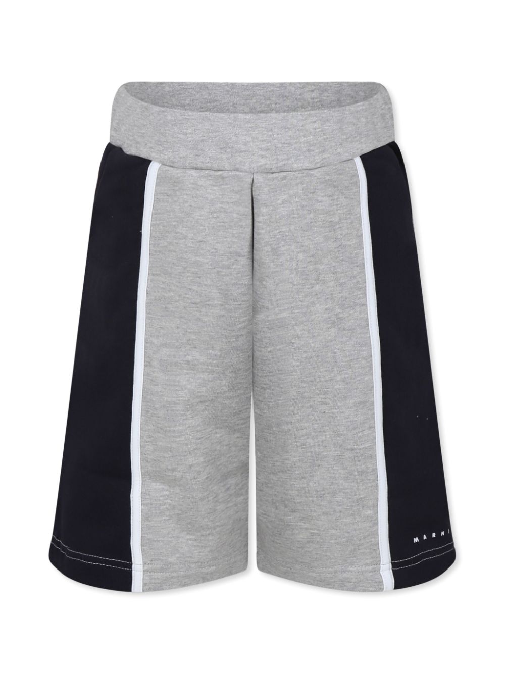 Marni Kids cotton track shorts - Grey von Marni Kids