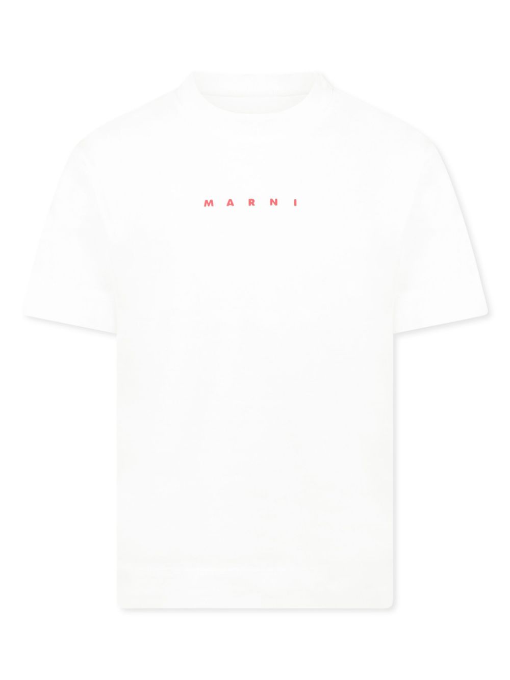 Marni Kids logo-print T-shirt - White von Marni Kids