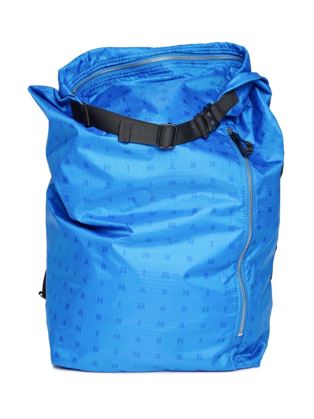 Marni Kids logo-print backpack - Blue von Marni Kids