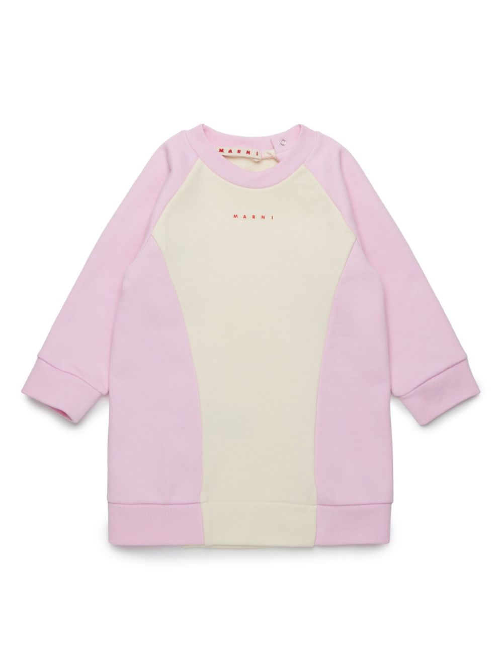 Marni Kids logo-print dress - Pink von Marni Kids