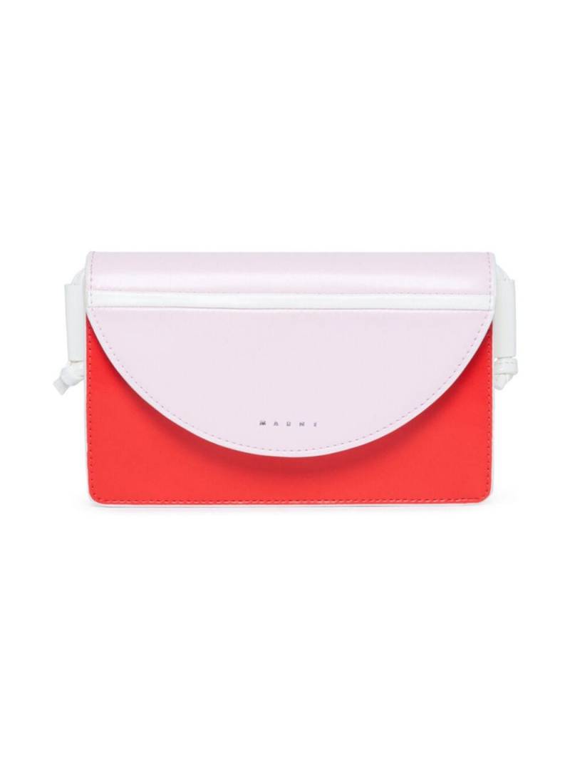 Marni Kids logo-print shoulder bag - Red von Marni Kids