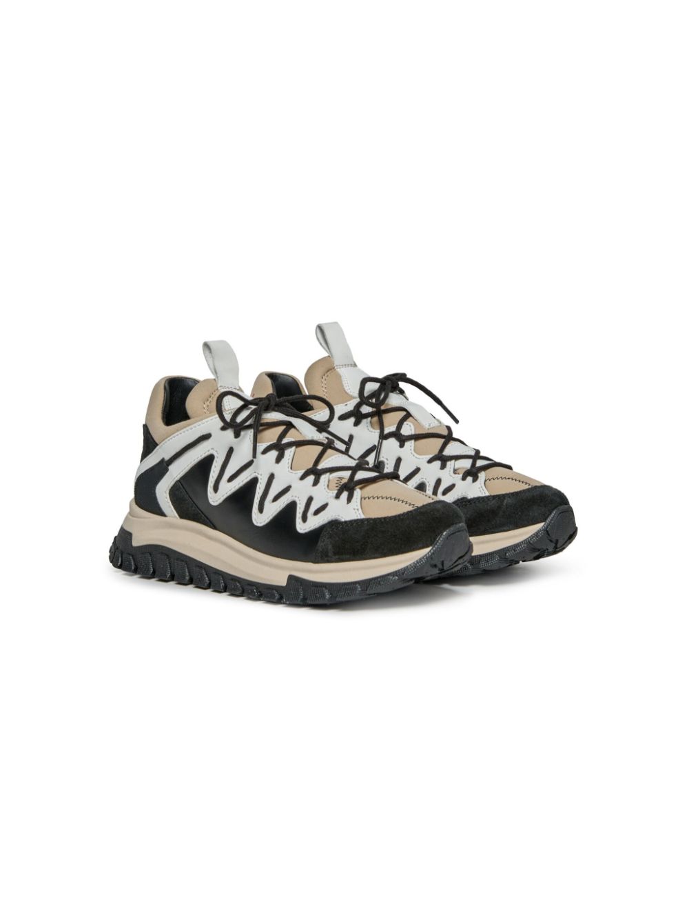 Marni Kids panelled running sneakers - Black von Marni Kids