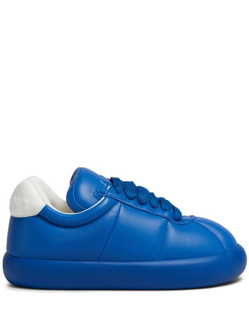 Marni BigFoot 2.0 padded leather sneakers - Blue von Marni