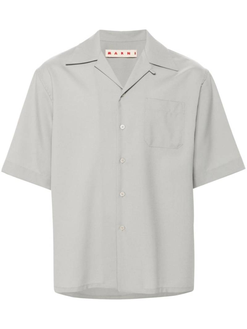 Marni Camp collar shirt - Grey von Marni