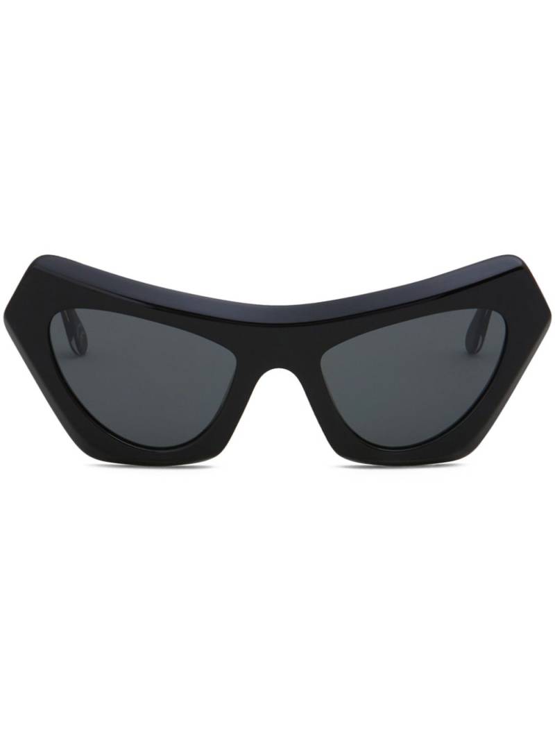 Marni Devil's Pool cat-eye sunglasses - Black von Marni