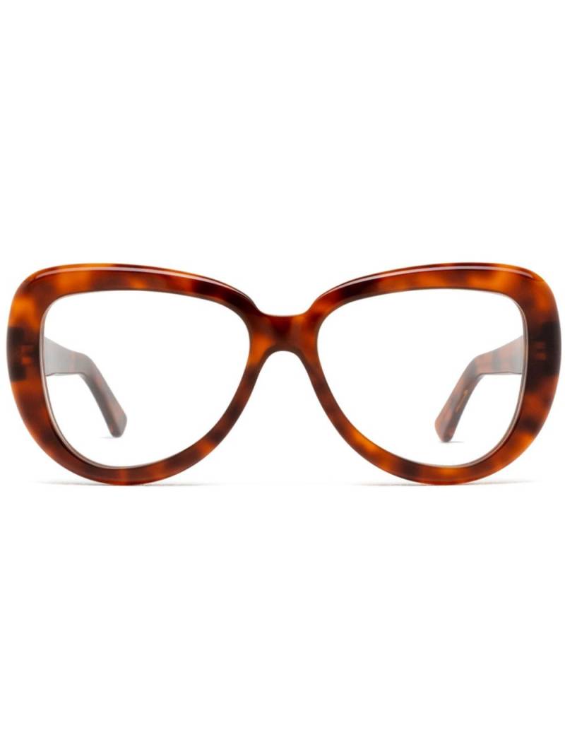 Marni Elephant Island square-frame glasses - Brown von Marni