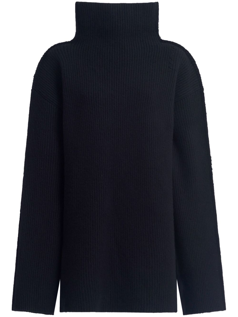 Marni High neck jumper - Black von Marni