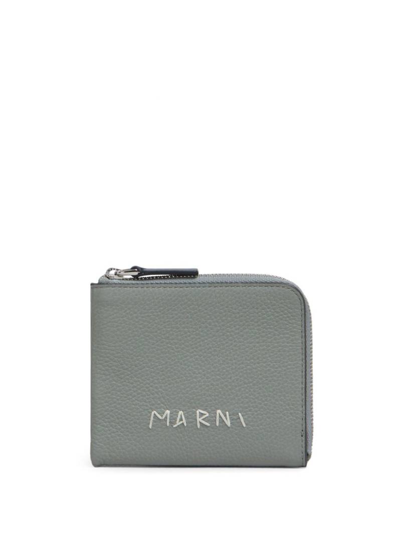 Marni Marni Mending wallet - Blue von Marni