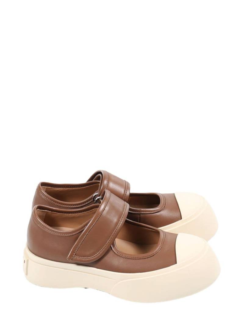 Marni Mary Jane ballerinas - Brown von Marni