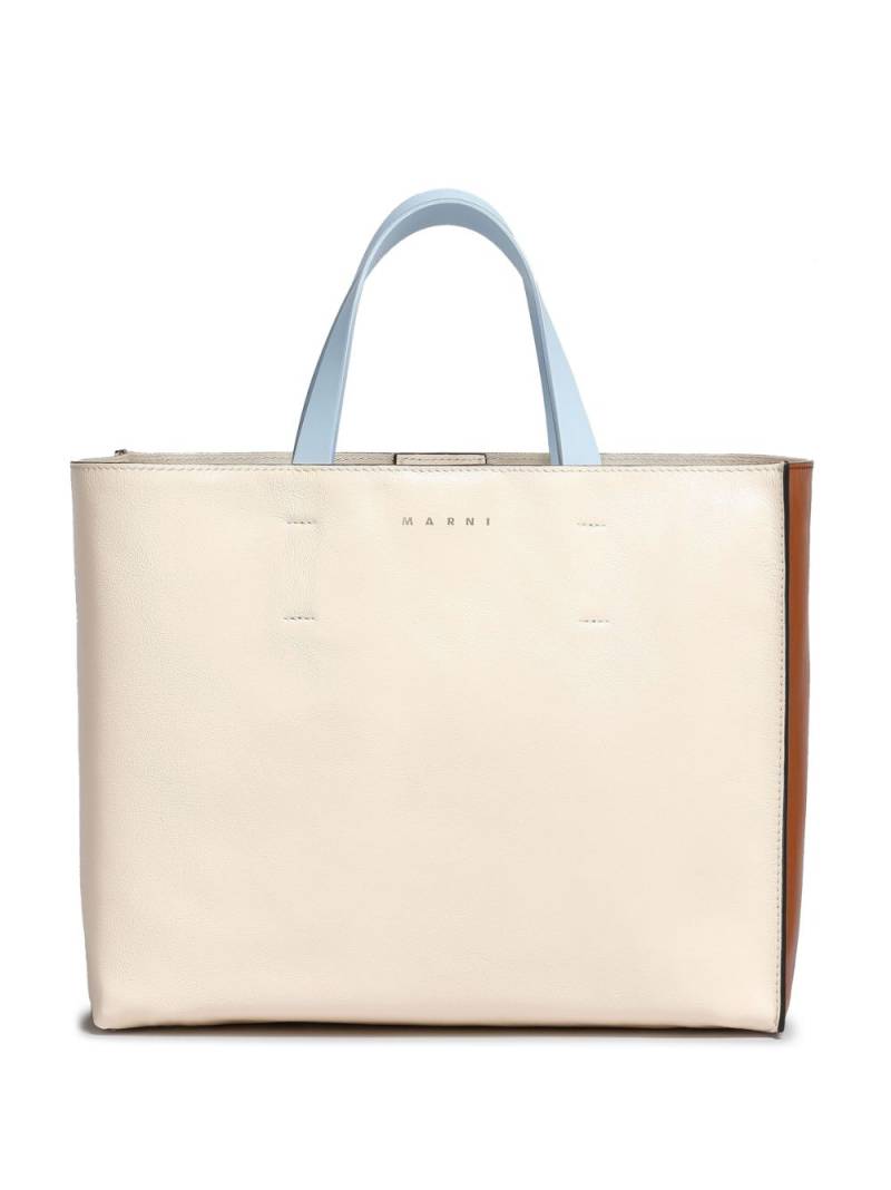 Marni Museo Soft E/W tote bag - Brown von Marni