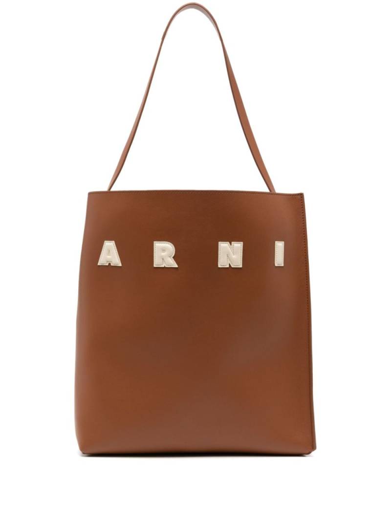 Marni Museo medium hobo bag - Brown von Marni