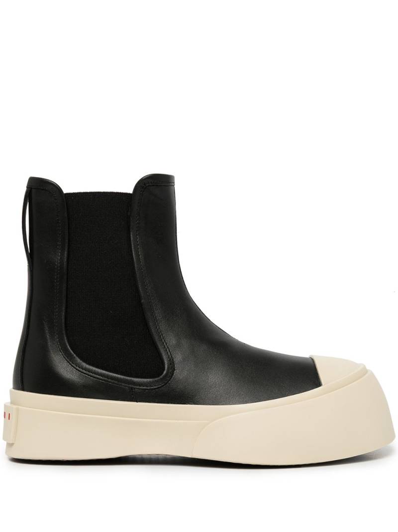 Marni Pablo leather Chelsea boots - Black von Marni