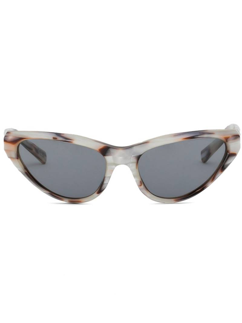 Marni Starshell Mavericks cat-eye sunglasses - Neutrals von Marni