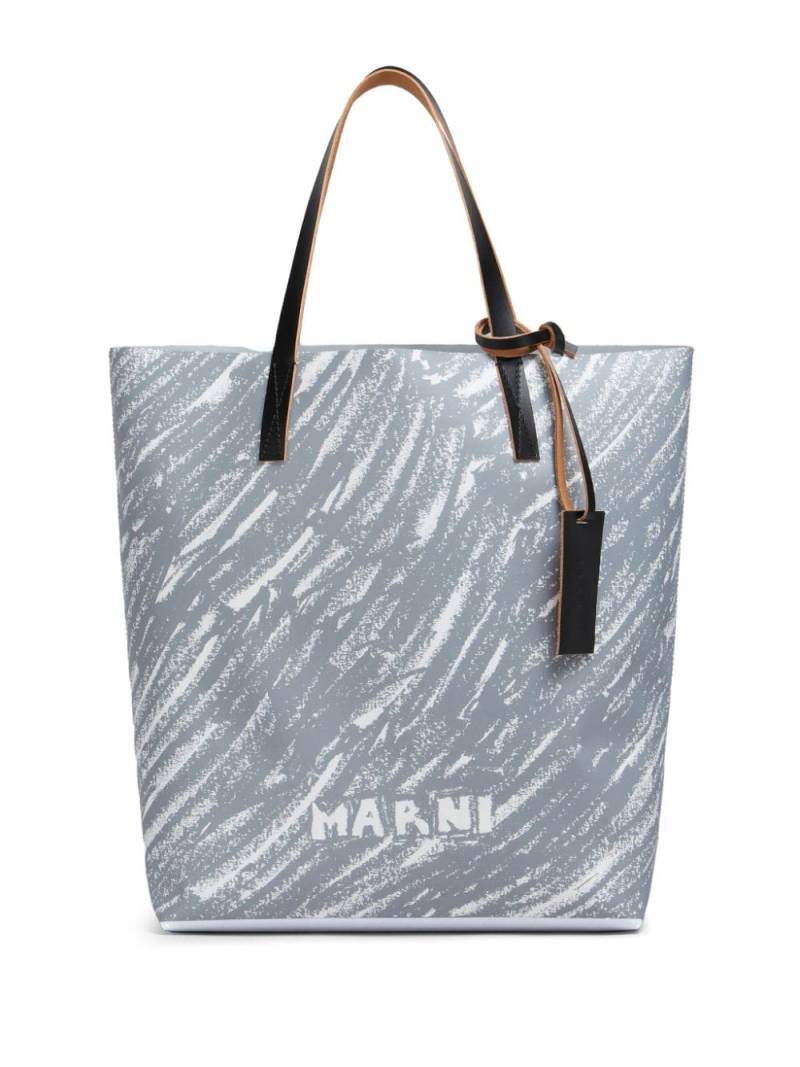 Marni Tribeca tote bag - Silver von Marni