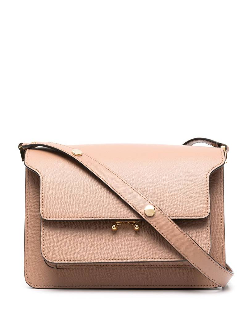 Marni Trunk multi-pocket shoulder bag - Brown von Marni