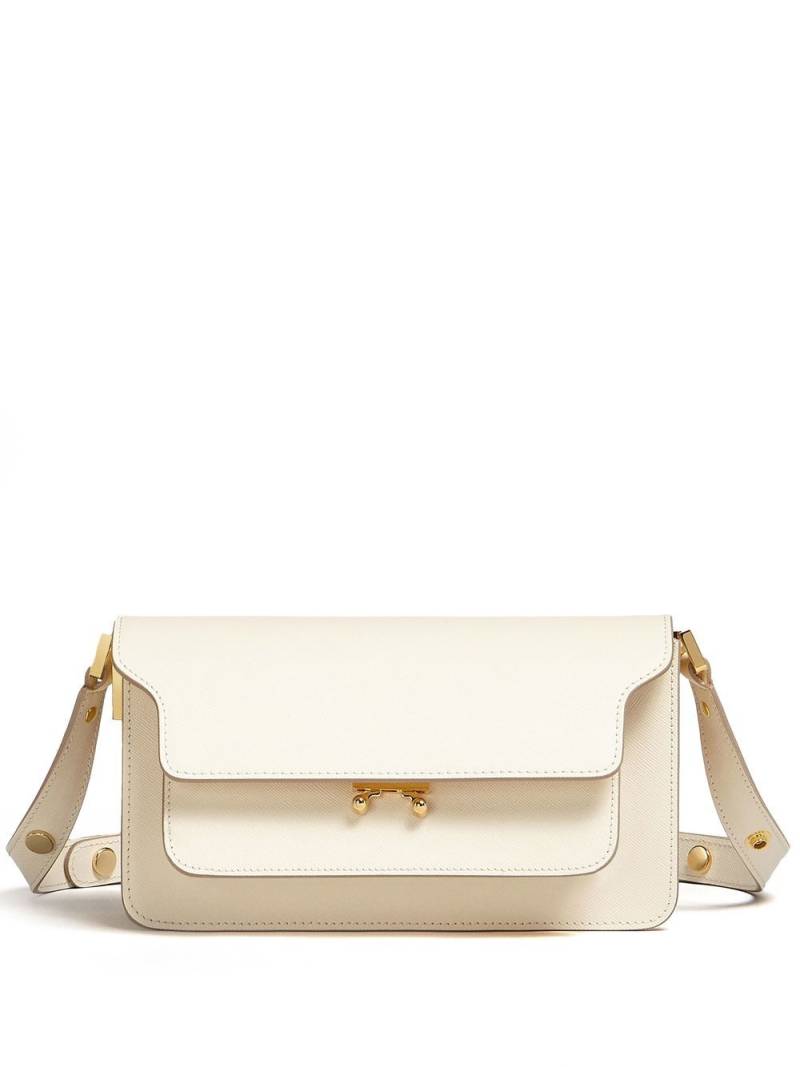 Marni Trunk E/W shoulder bag - Neutrals von Marni