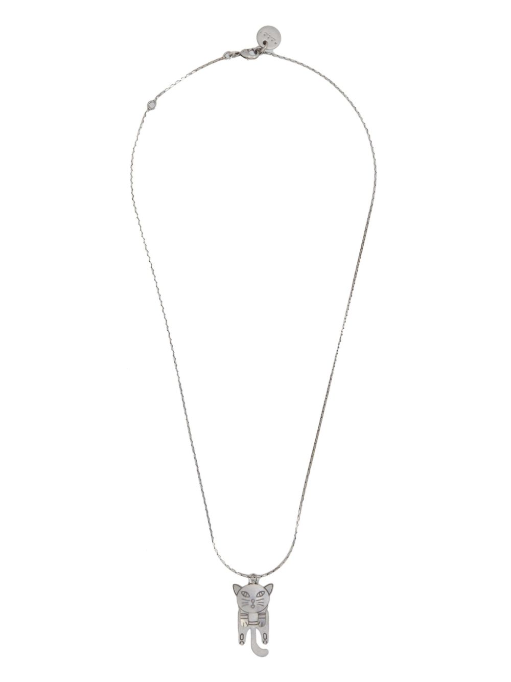 Marni cat pendant necklace - Silver von Marni