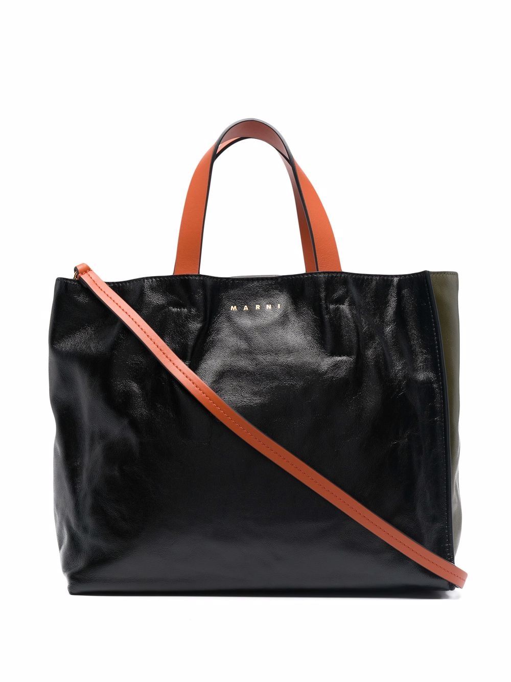 Marni small Museo Soft tote bag - Black von Marni