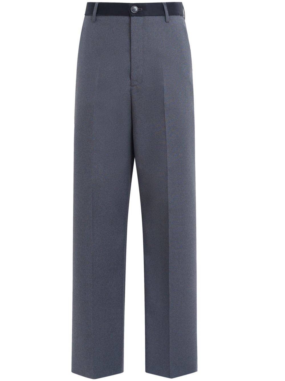 Marni contrasting waistband trousers - Grey von Marni