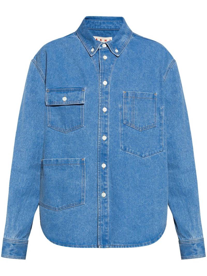 Marni cotton shirt - Blue von Marni