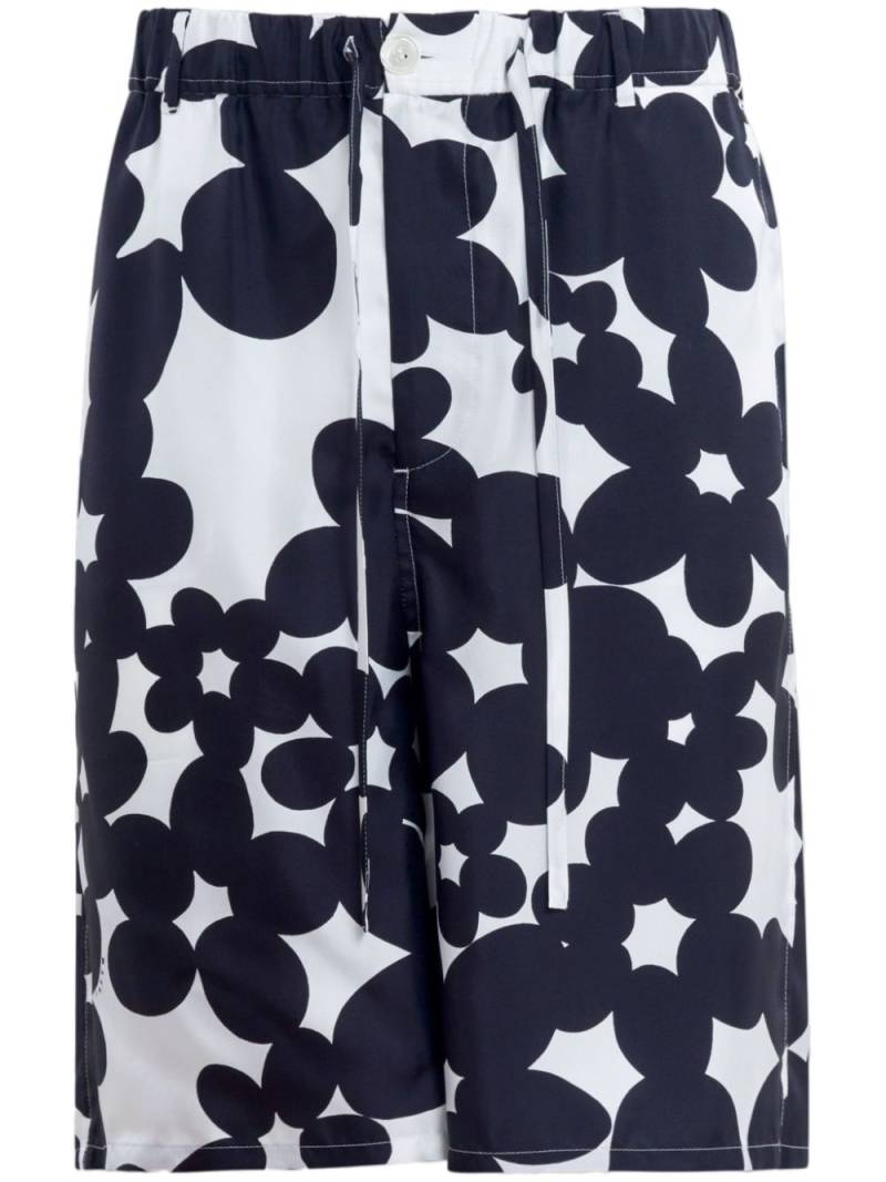 Marni floral-print shorts - Black von Marni