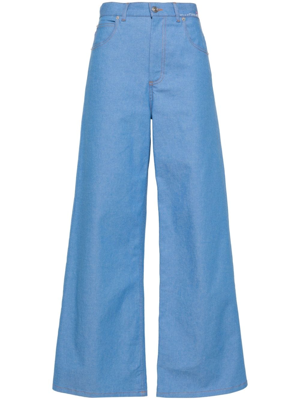 Marni high-rise wide-leg jeans - Blue von Marni