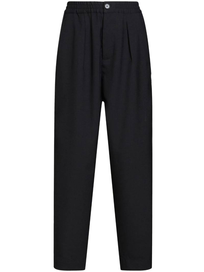 Marni pleated wool trousers - Black von Marni