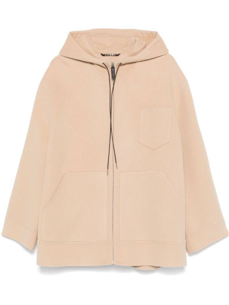 Marni hooded jacket - Brown von Marni