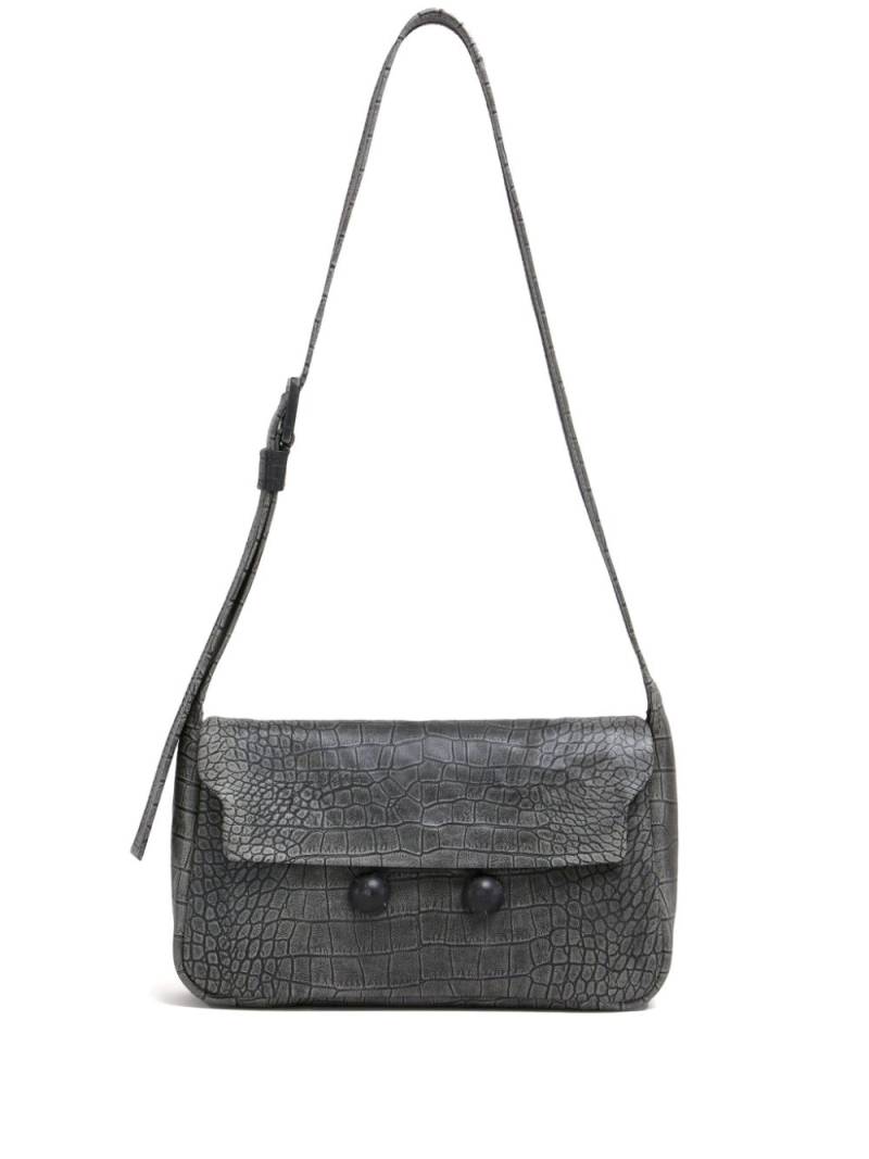 Marni leather shoulder bag - Black von Marni