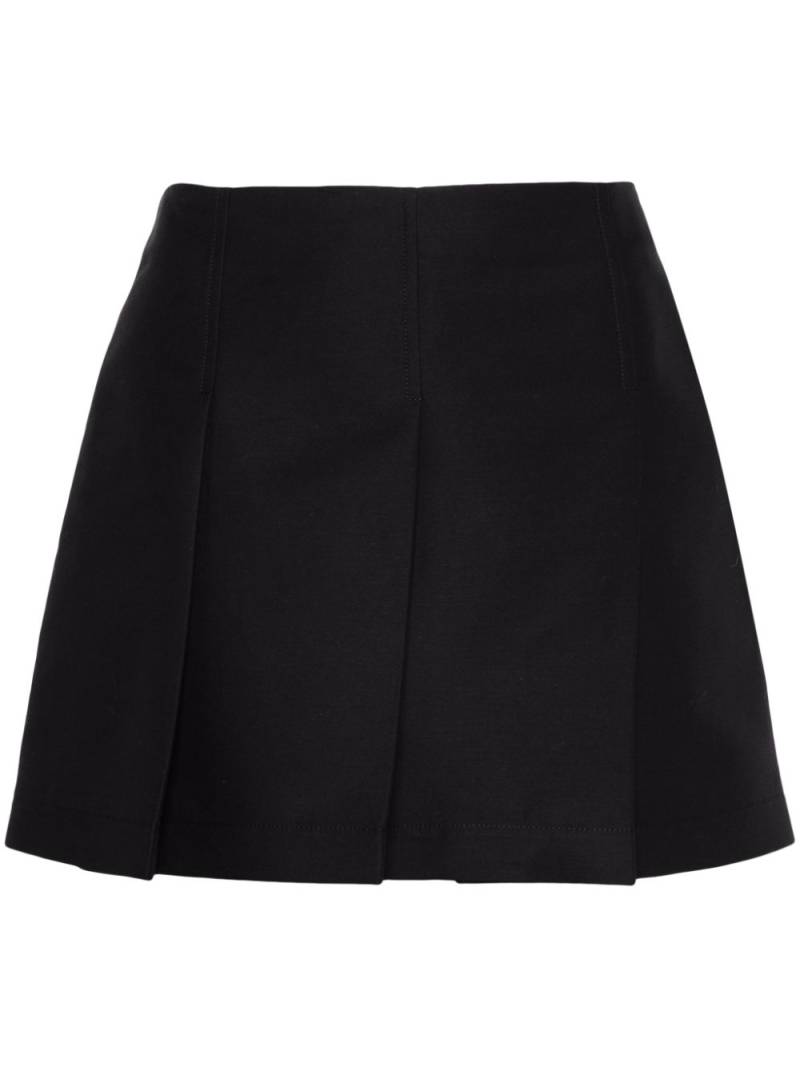 Marni pleated cotton skirt - Black von Marni