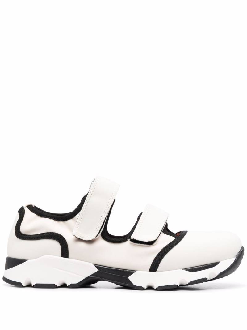 Marni round-toe double-strap sneakers - Neutrals von Marni