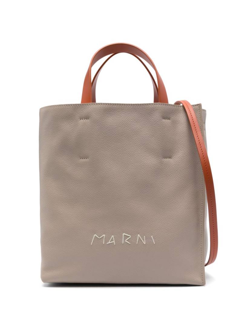 Marni small Museo shoulder bag - Brown von Marni