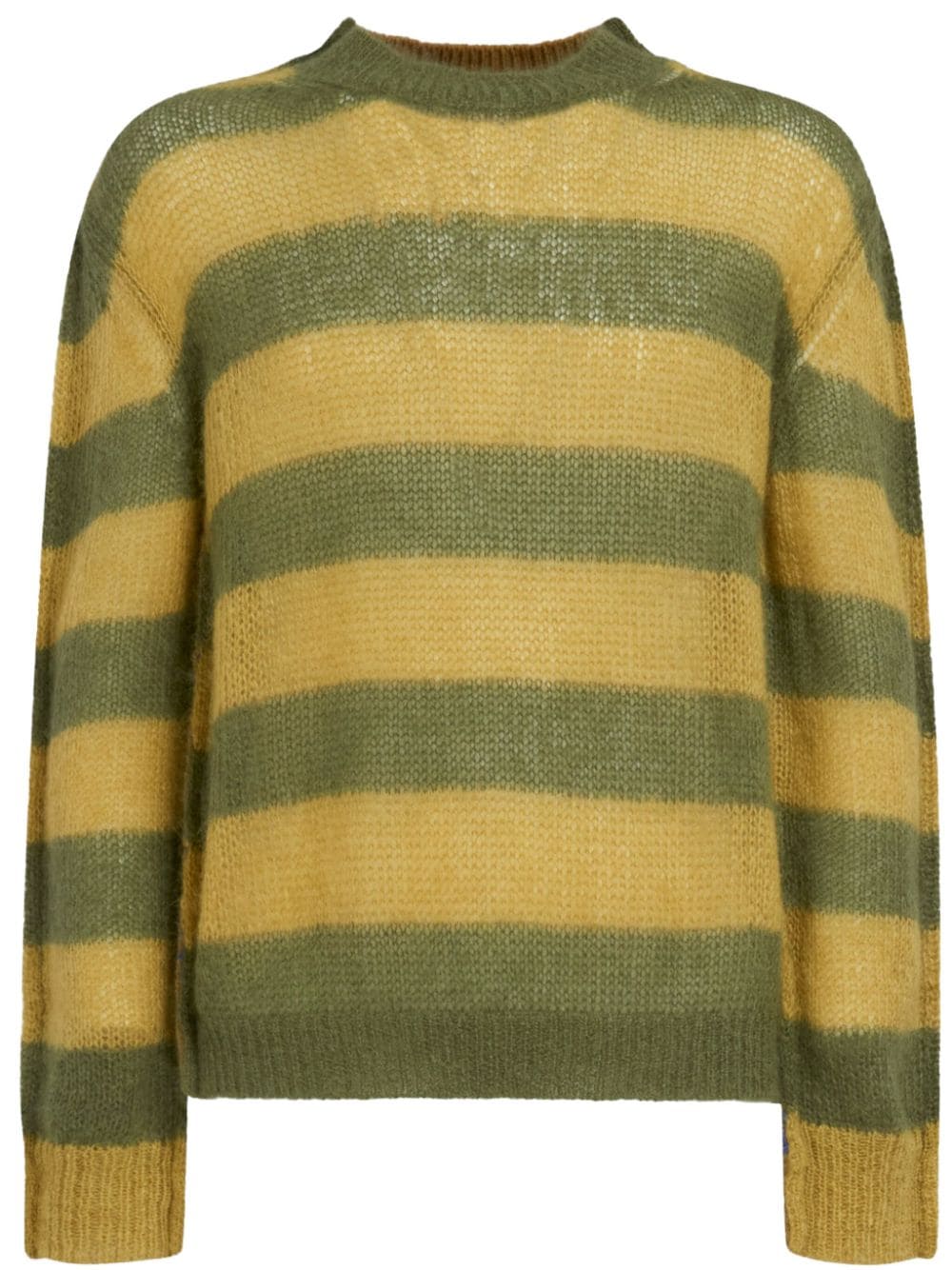 Marni stripe-print knit jumper - Neutrals von Marni