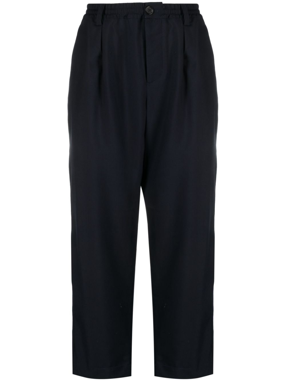 Marni tapered-leg wool trousers - Blue von Marni