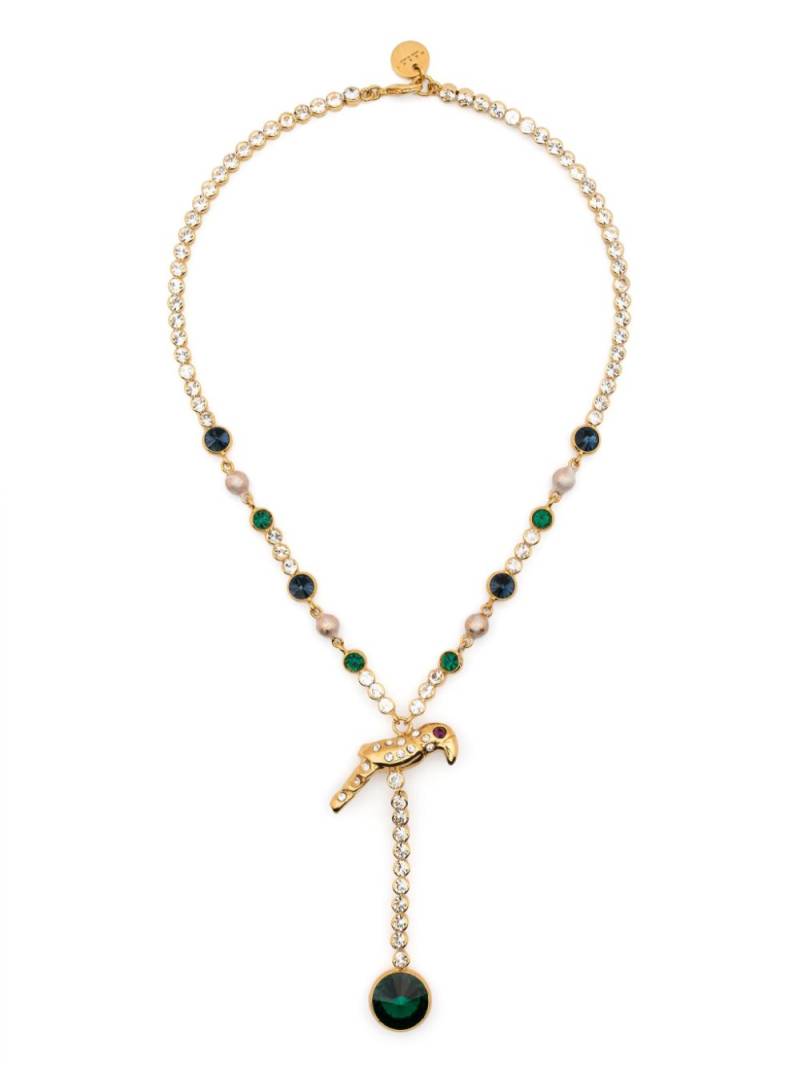 Marni toucan-pendant necklace - Gold von Marni