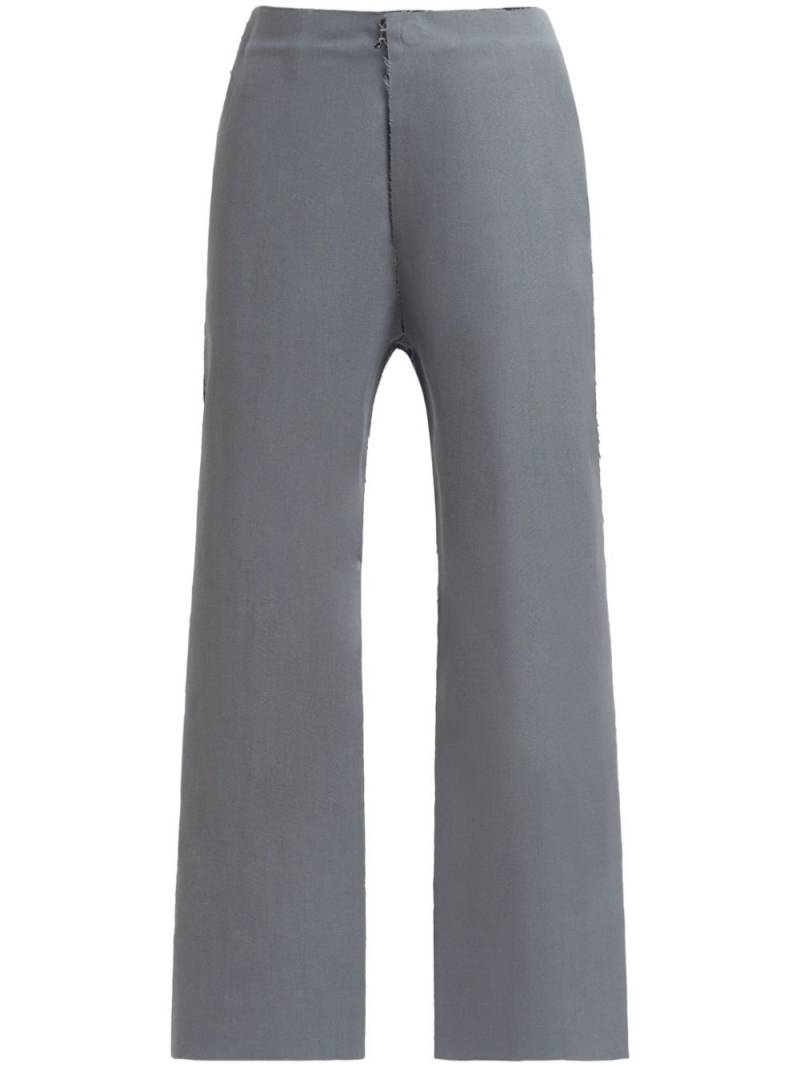 Marni two-tone virgin-wool trousers - Grey von Marni