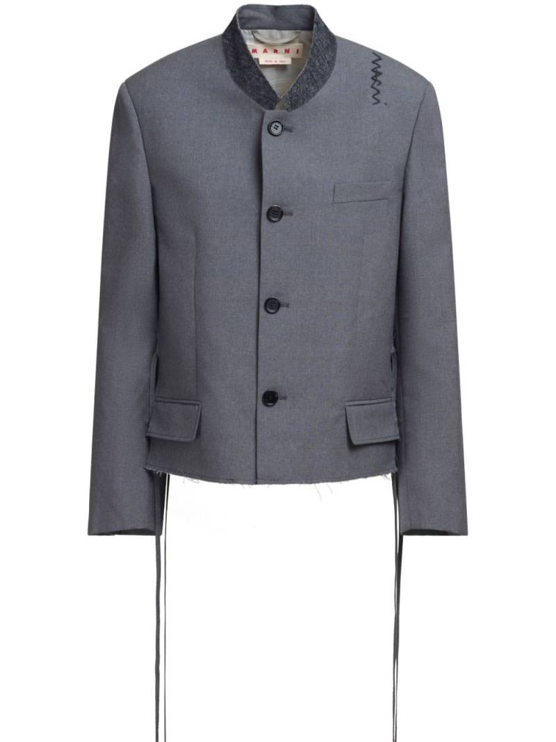 Marni virgin wool jacket - Grey von Marni