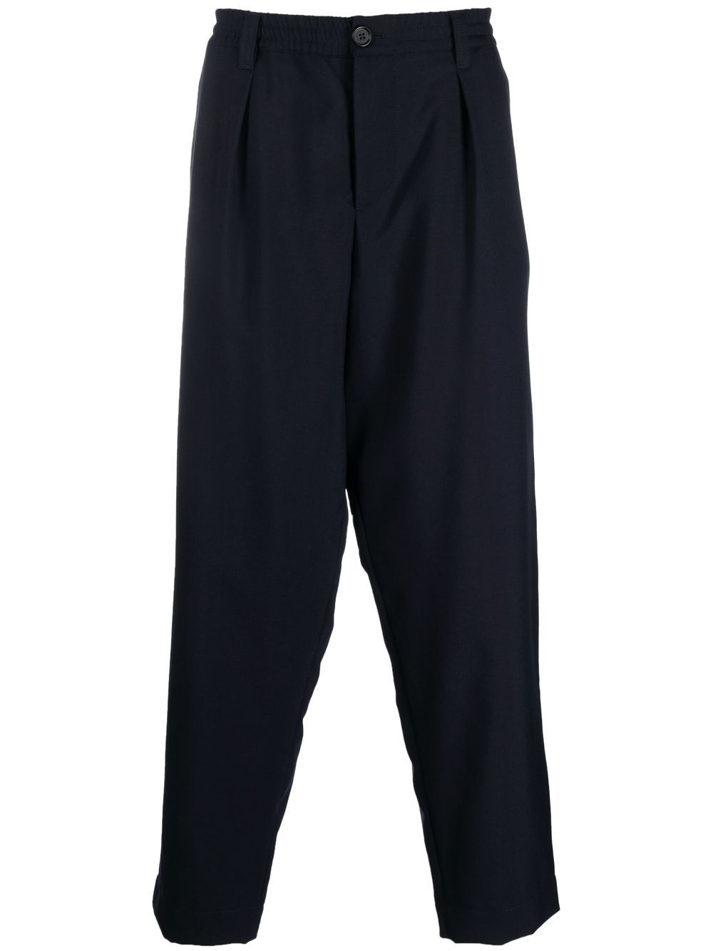 Marni virgin-wool tapered trousers - Blue von Marni