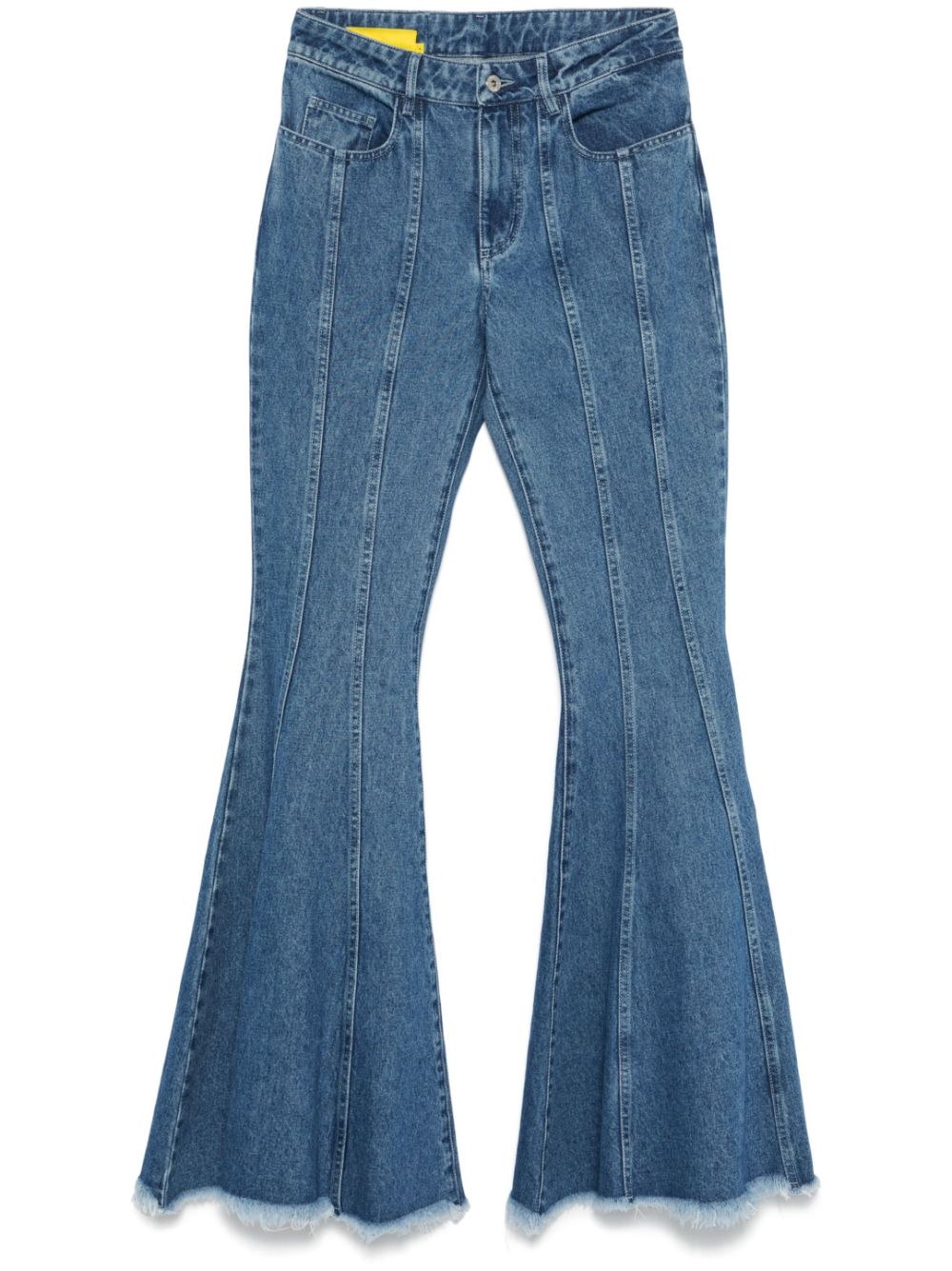 Marques'Almeida Extreme Flare jeans - Blue von Marques'Almeida