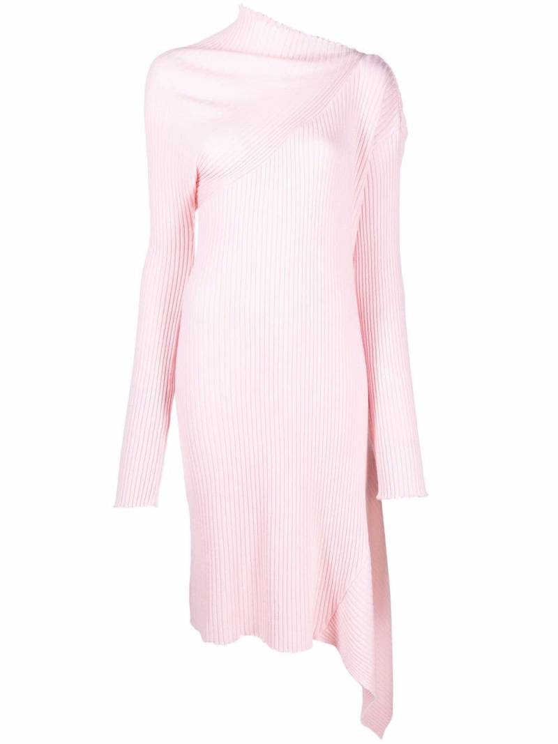 Marques'Almeida asymmetric knitted dress - Pink von Marques'Almeida